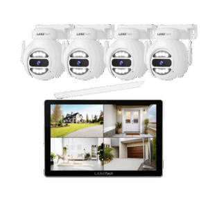 CYVANTECH LAN010-IPC047 WIF 5M CLR MI NVR 1+4PT KIT